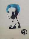 Punk Girl Graffiti