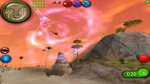 Android application Nanosaur 2 screenshort