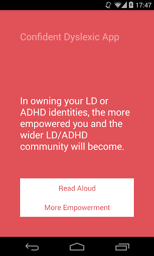 Confident Dyslexic App