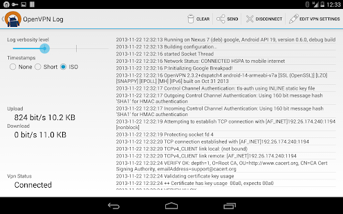 OpenVPN for Android - screenshot thumbnail