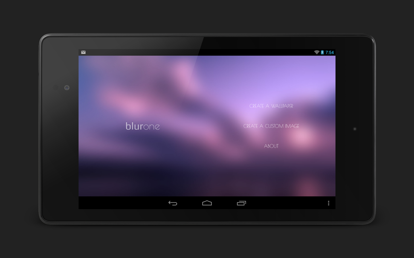 Blurone -Blur effect wallpaper - screenshot