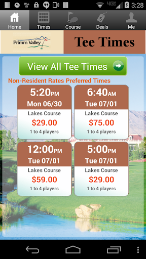 Primm Valley Golf Tee Times