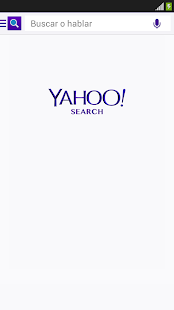Captura de pantalla de la aplicacion Android Yahoo Search: Your Daily Hub