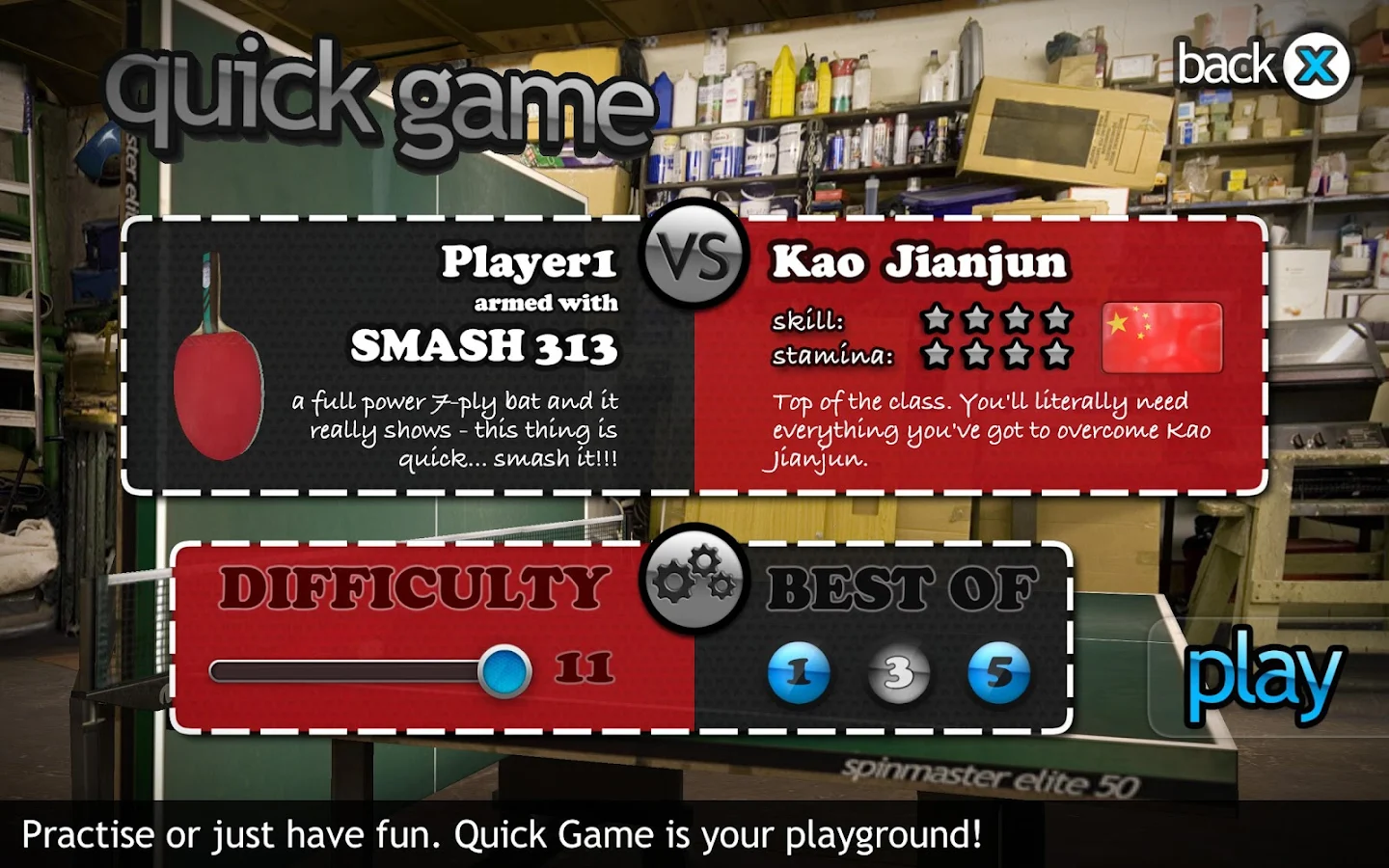 table tennis touch masa tenisi oyunu apk data - androidliyim