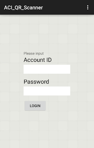 ACI QR Scanner