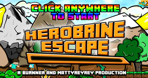 Herobrine Escape - Runner Game