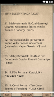 Free LYS İçin Edebiyatımızda İlkler APK for PC