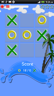 download Beach Tic tac toe Game free