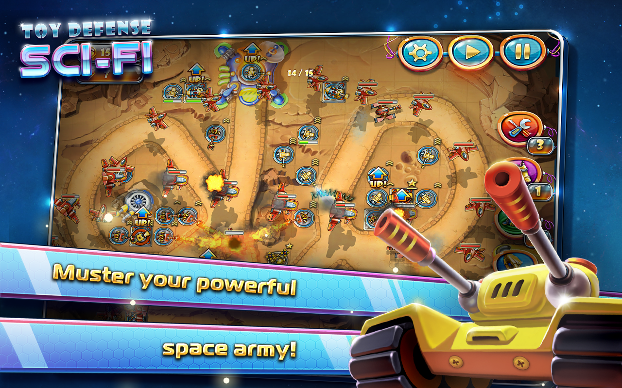 Toy Defense 4: Sci-Fi - screenshot