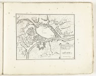 Plattegrond van Namen, ca. 1702