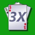 3X Poker logo