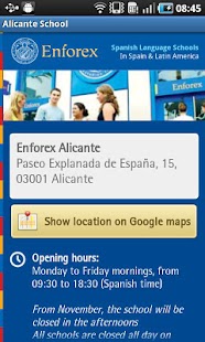 Enforex Spain Pocket Guide Screenshots 2