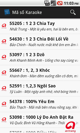 Mã số KaraokeVietnam