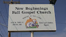 New Beginnings Full Gospel Church