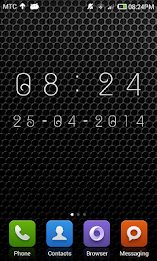 Metal Digital Clock poster 3