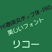 HGSoeiMarupoptaiPRO Flipfont