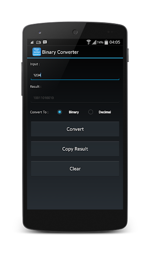 Binary Converter