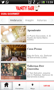 Guía Gourmet Vanity Fair Screenshots 0