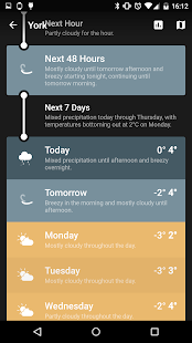 Weather Timeline - Forecast imagem