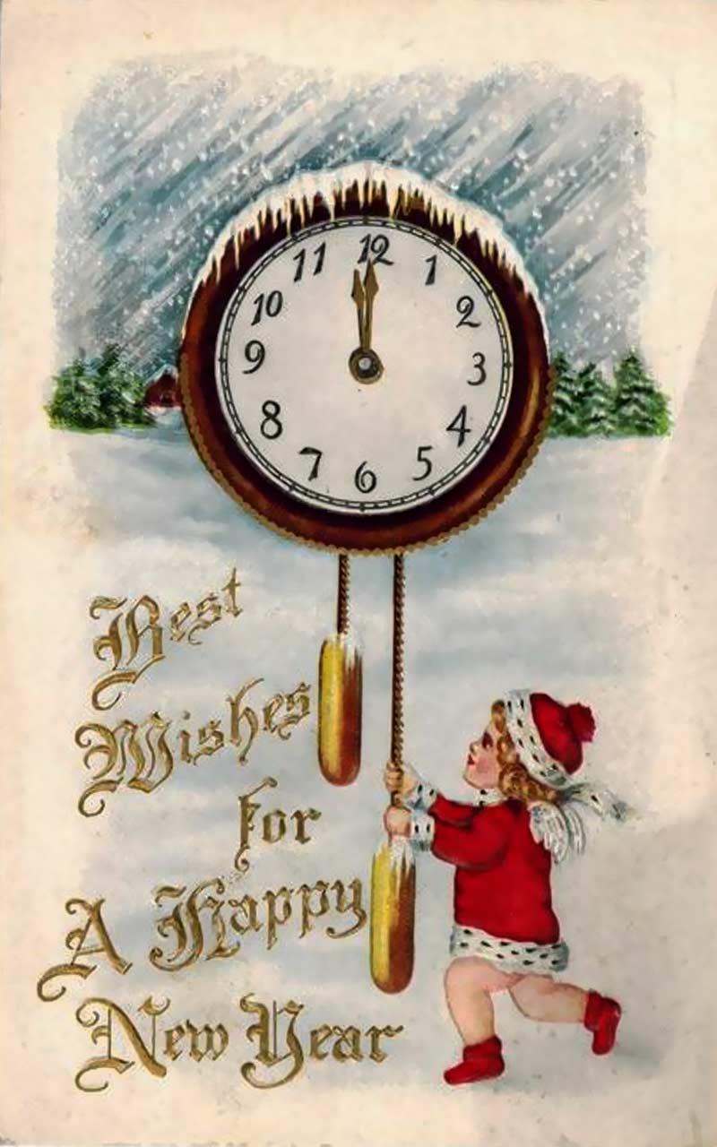 Android application New Year Vintage HD LWP screenshort