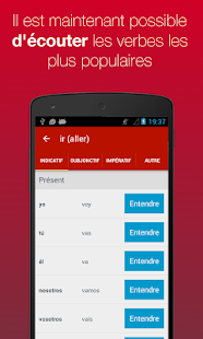Verbes Espagnol (Plus) Screen 3