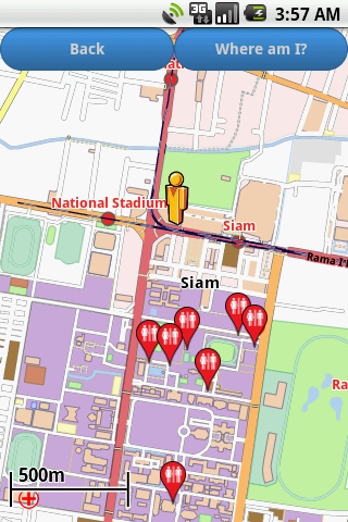 Bangkok Amenities Map — приложение на Android