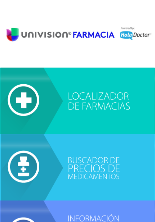 Univision Farmacia Screen 2
