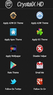 Free Download CrystalX HD Launcher Theme APK for PC