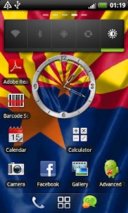 USA Arizona clock flag Screenshots 1