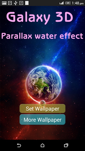 Galaxy 3D Parallax Water LWP