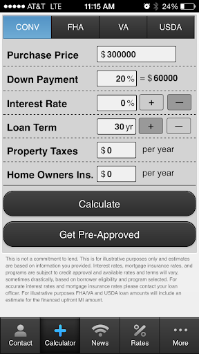 Steve Daniels' Mortgage App