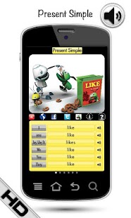 English Verbs HD LearnBots Screenshots 1
