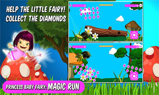 Princess Baby Fairy: Magic Run