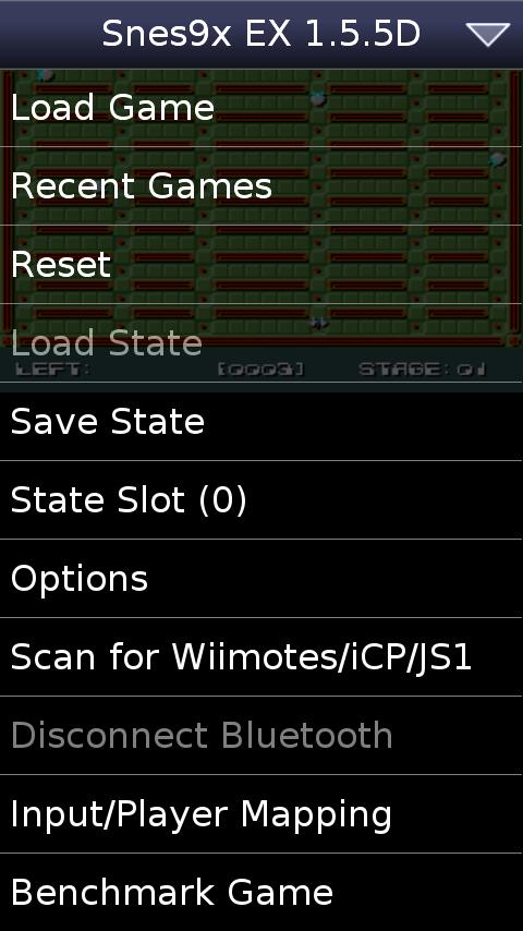 Android application Snes9x EX+ screenshort