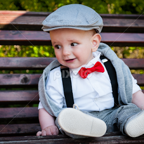 the Gentleman... by Iosif Vajnar - Babies & Children Child Portraits