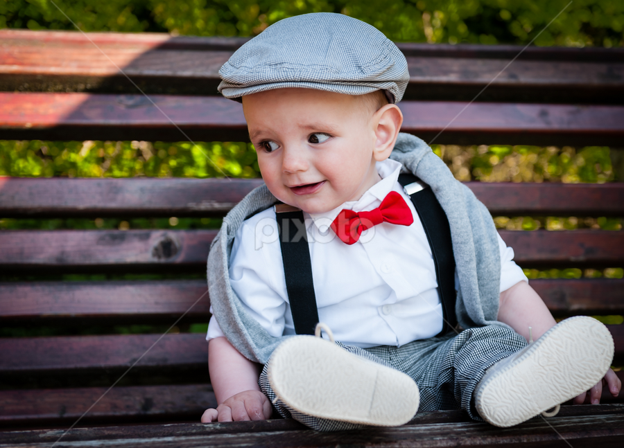 the Gentleman... by Iosif Vajnar - Babies & Children Child Portraits