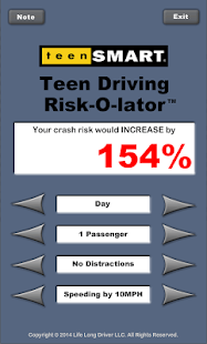 Teen Driving Risk-O-lator Screenshots 4