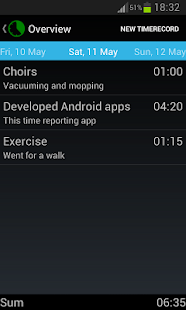 Free Time recorder APK for PC