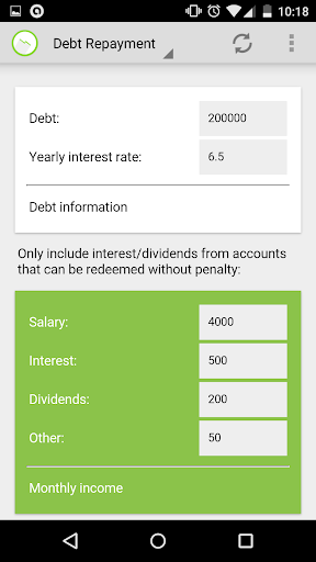 Debt Repayment