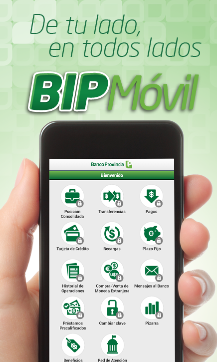 Android application BIP Mobile screenshort