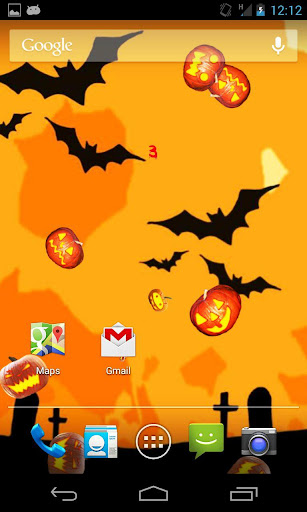 【免費個人化App】Halloween live wallpaper Game-APP點子