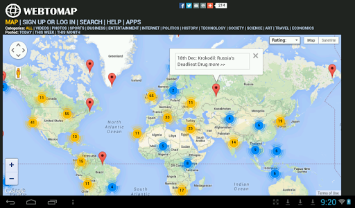 【免費媒體與影片App】Documentary and Video Map-APP點子