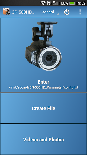 CR-500HD Settings