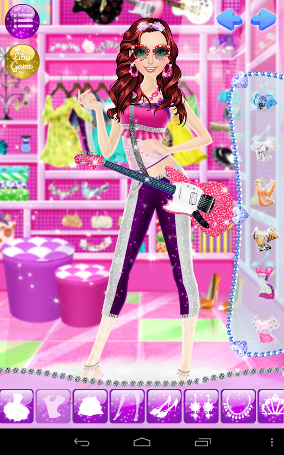 Menina da estrela do salão de beleza - Screenshot