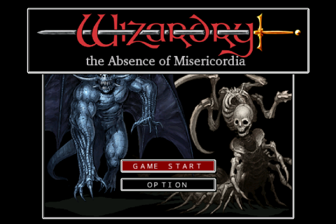 Android application Wizardry・外伝～慈悲の不在～ screenshort