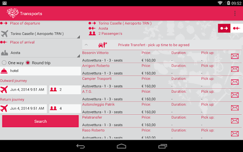 AostaTransfer Screenshots 1