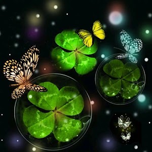 3D Lucky Clover logo