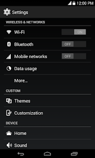 Kitkat White CM11 Theme - screenshot thumbnail