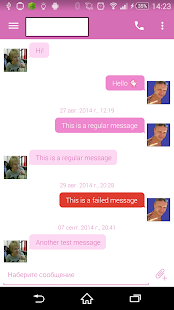 How to get Simple Pink EvolveSMS Theme lastet apk for android