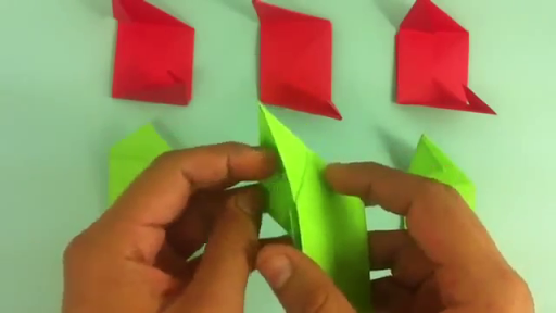 Como hacer Rosas de Origami